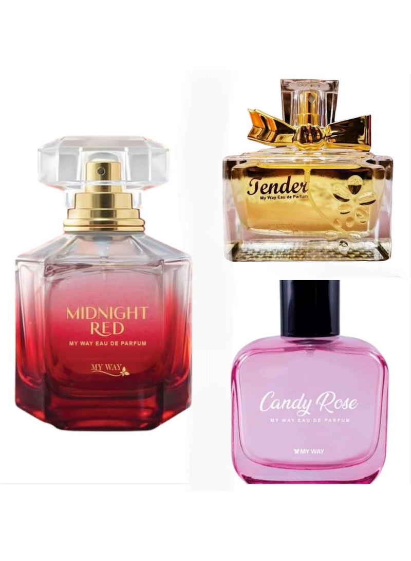 My Way perfume set for women, 3 pieces - Image 1