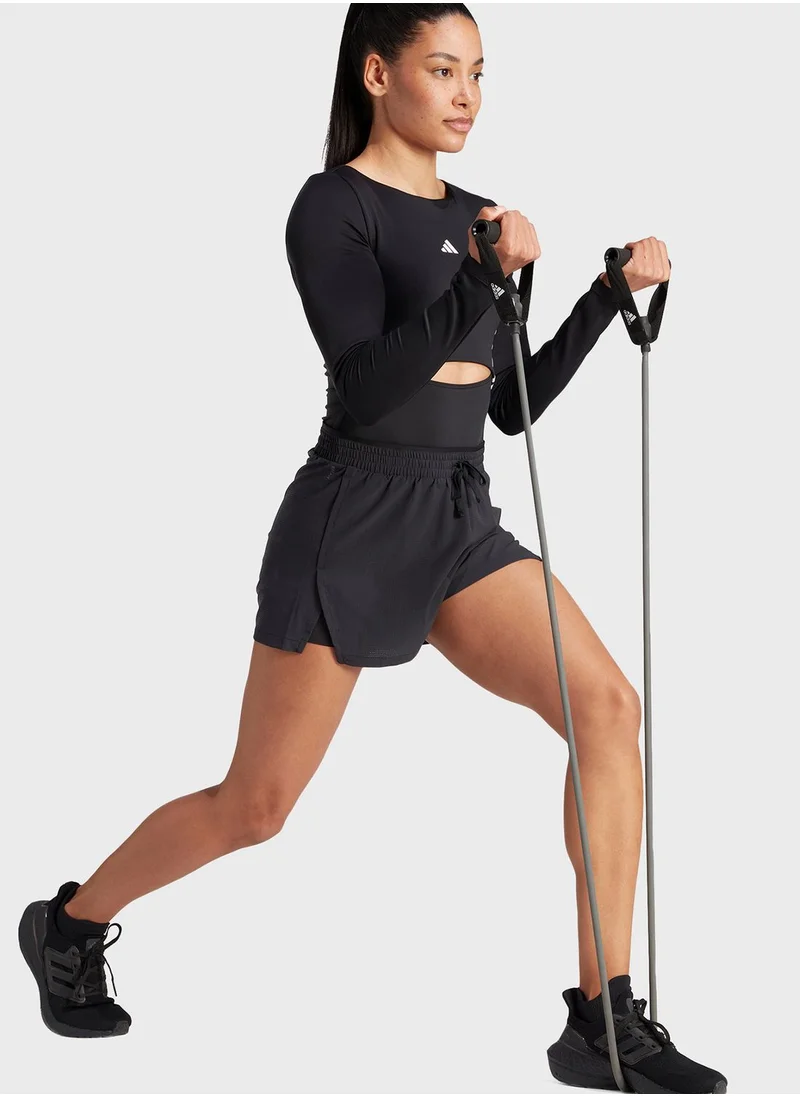 Adidas Aeroready Hyperglam Playsuit