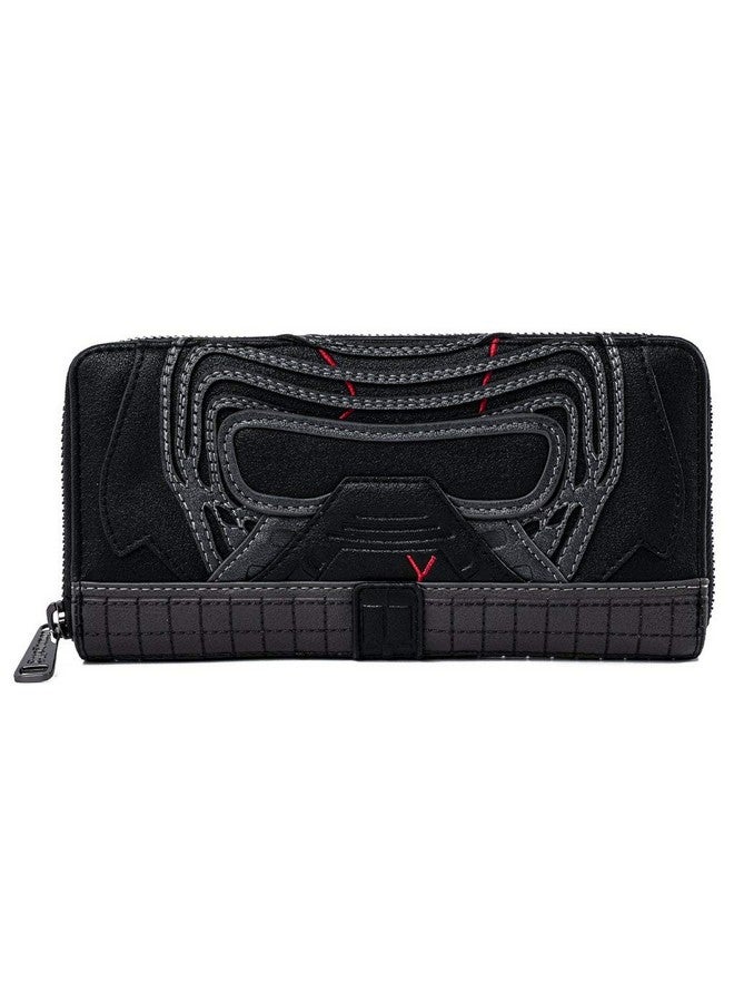 Loungefly Star Wars Kylo Ren Cosplay Faux Leather Zip Around Wallet - Image 1