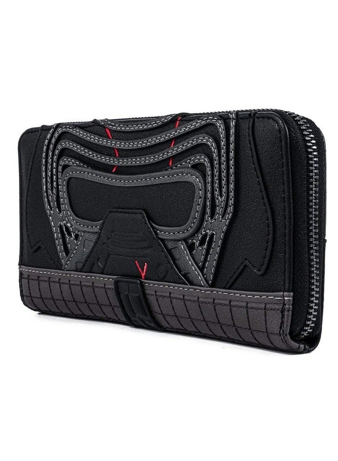 Loungefly Star Wars Kylo Ren Cosplay Faux Leather Zip Around Wallet - Image 4