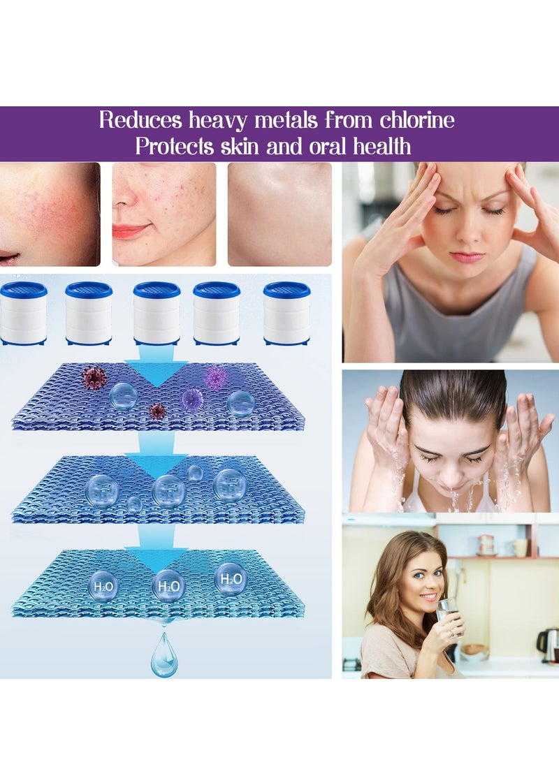 SYOSI Water Faucet Filter Cartridge Replacements,Sink Water Filter for Faucet Kitchen Bathroom Sink Filter Removes Chlorine Fluoride Heavy Metals(10 Pcs) - Image 3