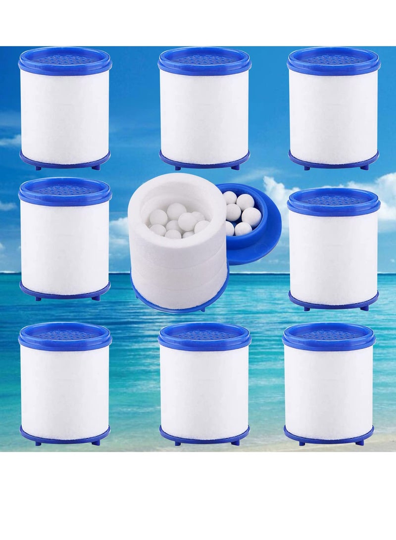 SYOSI Water Faucet Filter Cartridge Replacements,Sink Water Filter for Faucet Kitchen Bathroom Sink Filter Removes Chlorine Fluoride Heavy Metals(10 Pcs) - Image 1
