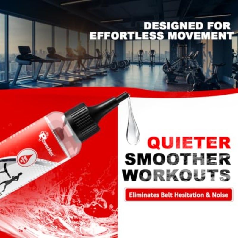 Multi-Purpose PMS-100 100ml Silicone Oil Bottle 100% Pure Silicone Treadmill Belt Lubricant, Full Belt Width Lubrication, No Odor and No Propellants, Nozzle Cap for easy Application - Image 3