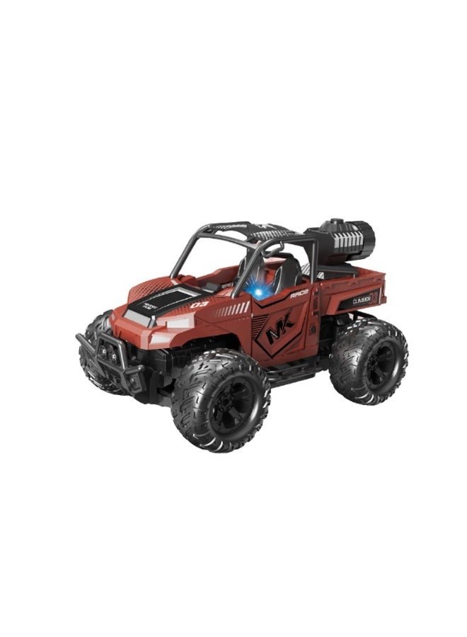 Custom Kids RC Truck Cars Toys 1:16 Scale Remote Control Car 5 Channel Radio Control Spray Car Off-Road Vehicle Model Toys - Image 1