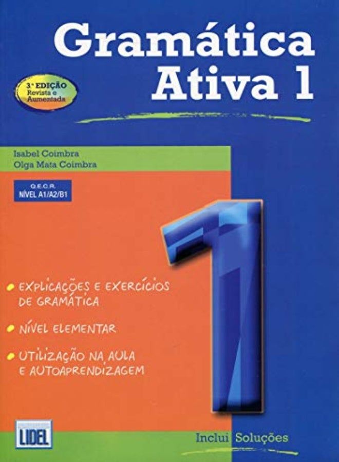 Gramatica Ativa 1 - Portuguese course with audio download : A1/A2/B1