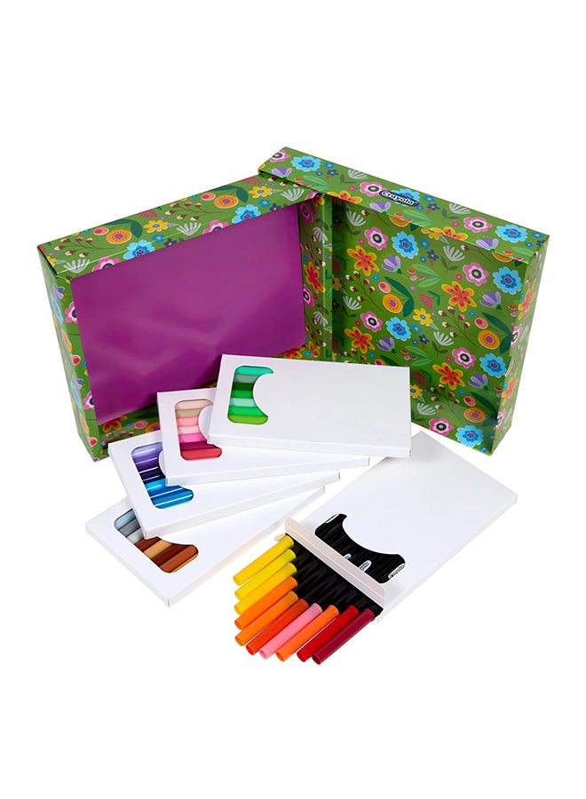 Crayola Color & Detail Marker Set – 50 Dual-Tip Art Markers for Adults & Teens, Graphic and Fine Tips, Ideal for Drawing, Hand Lettering & Coloring - Image 3