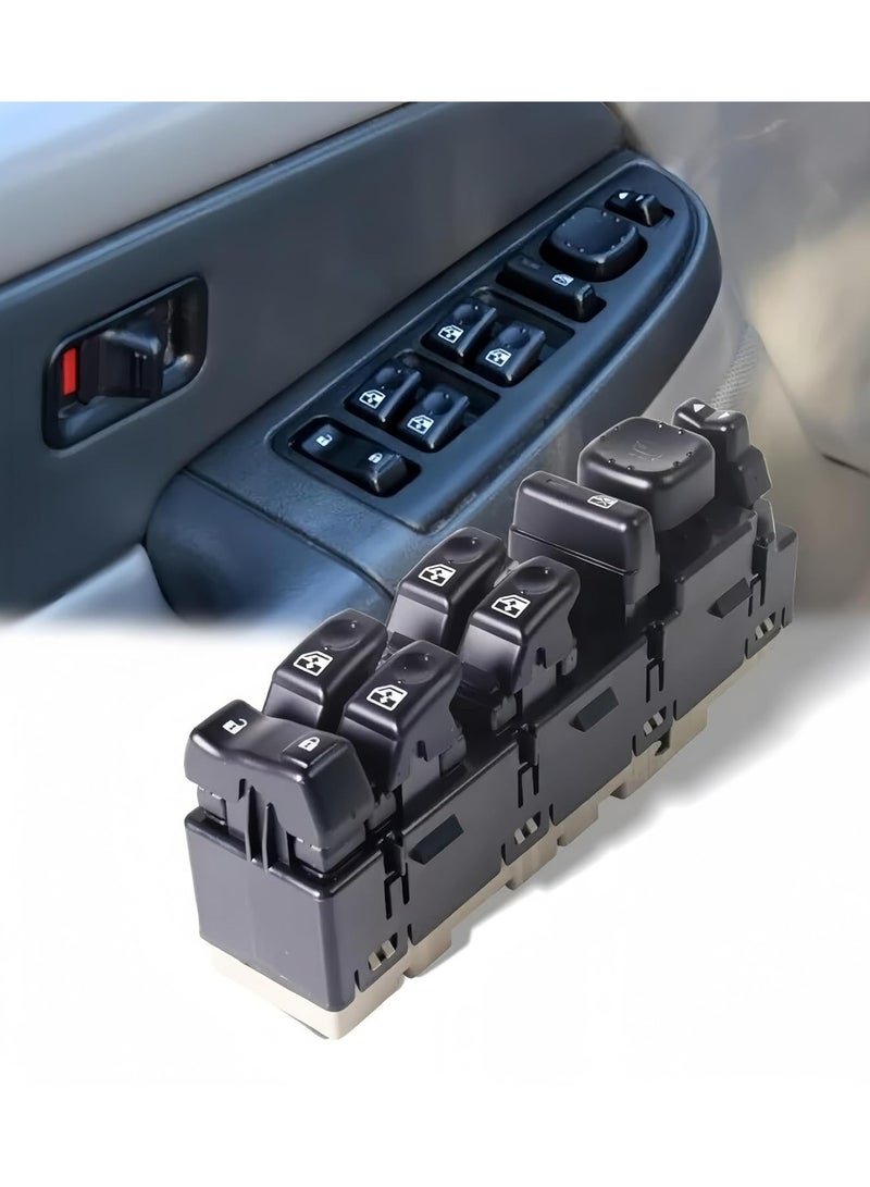 TLAXCA 15883319 Driver Side Power Master Window Switch Compatible with 2003-2006 Chevy Silverado Avalanche Suburban Tahoe, GMC Sierra Yukon, Escalade, Hummer H2, Folding Mirror Control 920-022 DWS-394 - Image 1