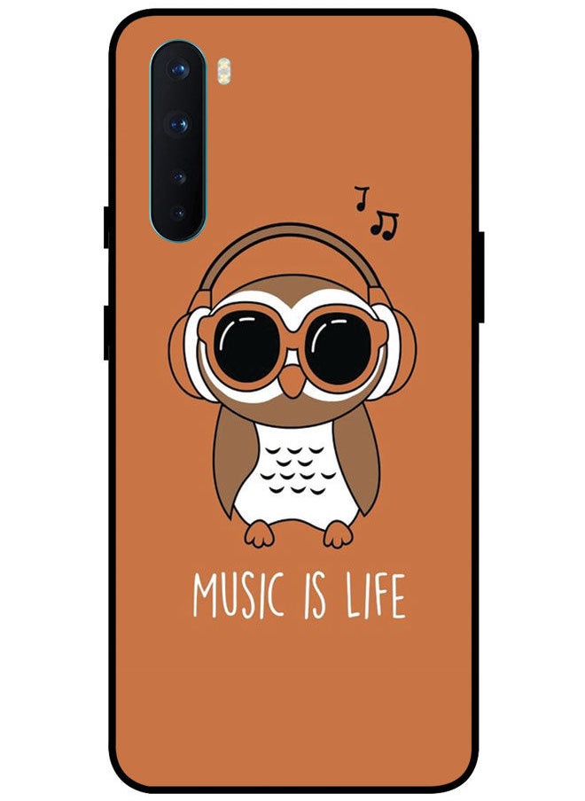 EYE CATCH - Protective Case Cover For OnePlus Nord Smart Series Printed Protective Case Cover for OnePlus Nord Music Is Life - Image 1