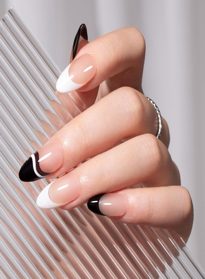 MAYCHAO White Swirl Gel Liner Nail Art Polish, 8ml Classic Pure White Gel Color Built-in Thin Brush, UV Light Cure for French Nail Tips DIY Manicure at Home Salon - Image 3