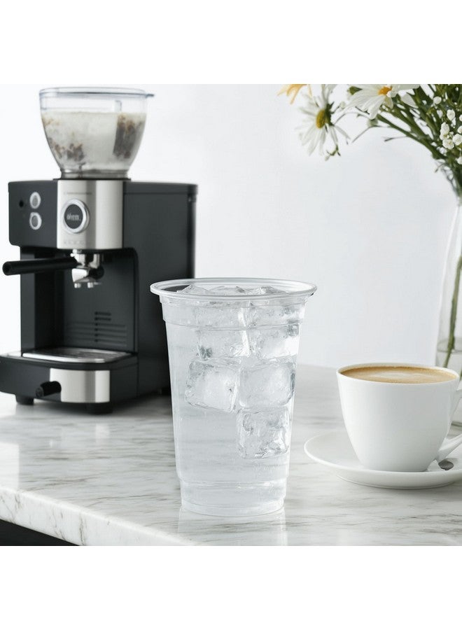 TashiBox plastic cups [20 oz 100cups],Clear Crystal disposable plastic cups,smoothie cups - Image 5