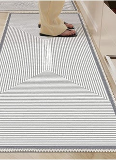 NKX Kitchen Floor Mats Rugs Set, Cushion Floor Carpet, Waterproof, Oil Resistant and Anti-Fatigue PU Standing Mat for Kitchen, Floor, Office, Sink, Laundry 60X150 cm  - Image 2