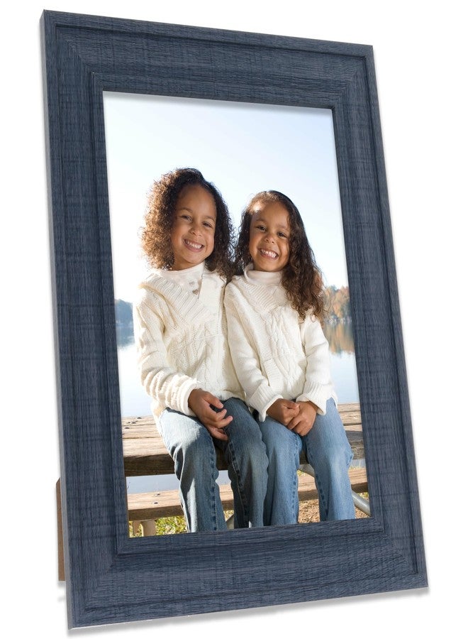 Lawrence Frames Blue Wood Frame - Dayton Denim Blue 8x10 - Image 2