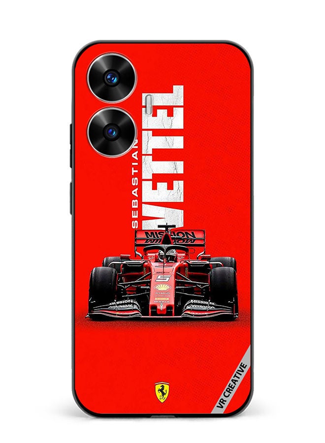 VR CREATIVE Protective Case Cover For Realme C55 F1 Racing Car Design Multicolour - Image 1