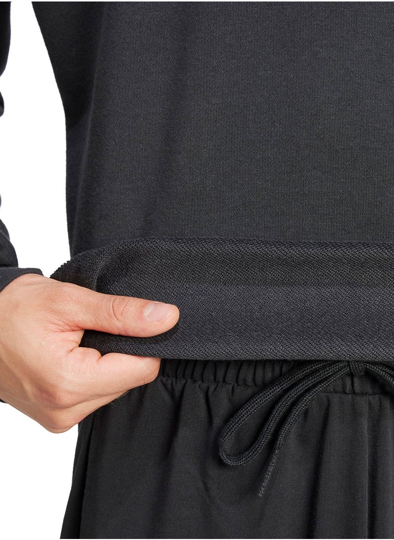 Adidas 3-Stripe Essential French Terry Sweatshirt  - Image 4