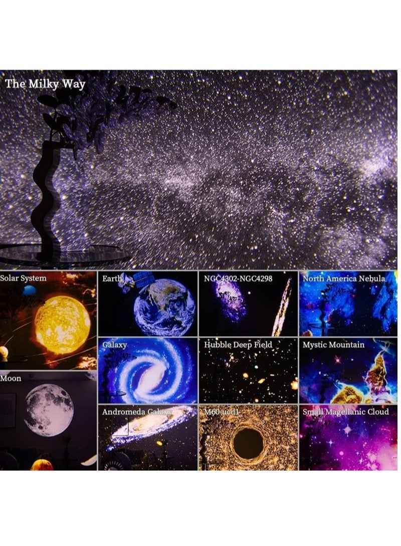 Gulf Trend 12-in-1 Star Projector Galaxy Light – Rotating Planetarium Night Light with 360° Rotation, Timer, Mute Design for Bedroom, Party & Game Room Atmosphere - Image 2