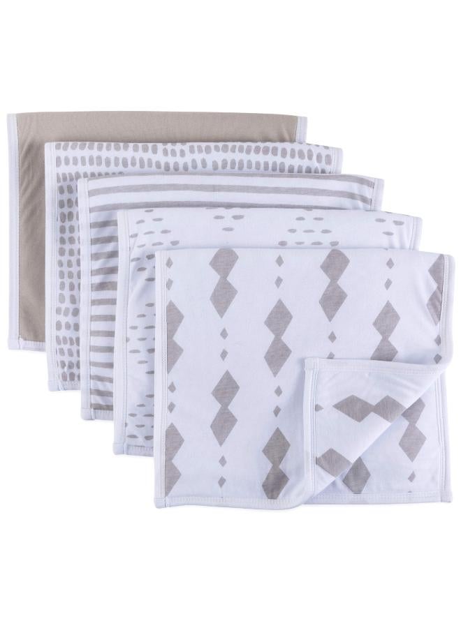 Moro Moro Rectangular Muslin Burp Towel – 100% Organic Cotton, Ultra-Absorbent & Breathable - Image 1