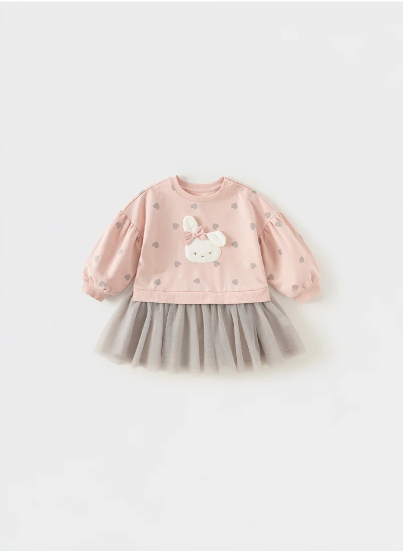 Dave & Bella Bunny Tulle Dress