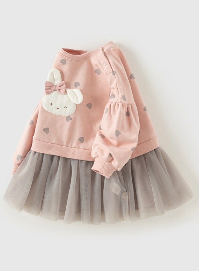 Dave & Bella Bunny Tulle Dress - Image 3