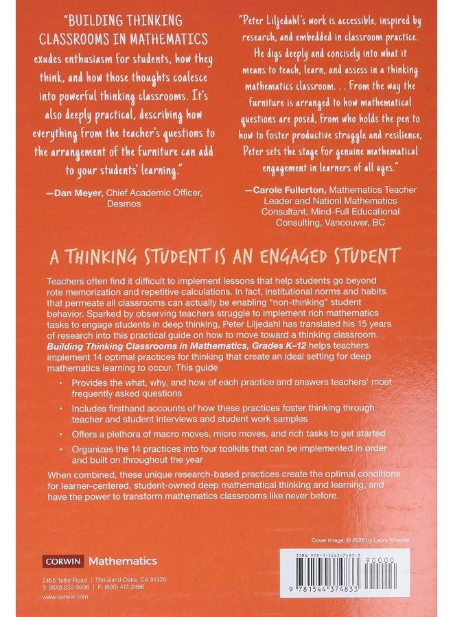 Building Thinking Classrooms in Mathematics, Grades K-12: 14 Teaching Practices for Enhancing Learning - Image 2