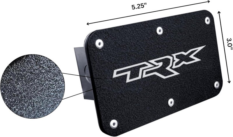 Au-Tomotive Gold Officially Licensed Class III Hitch Plug for Ram TRX - Rugged Black - Image 3