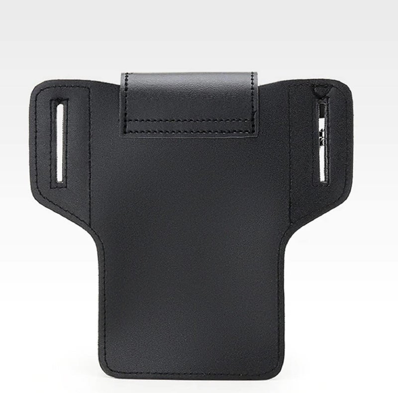 Zacharias Sythetic Mobile/Cellphone Holder Belt Pouch (Black_Pack of 1) - Image 4