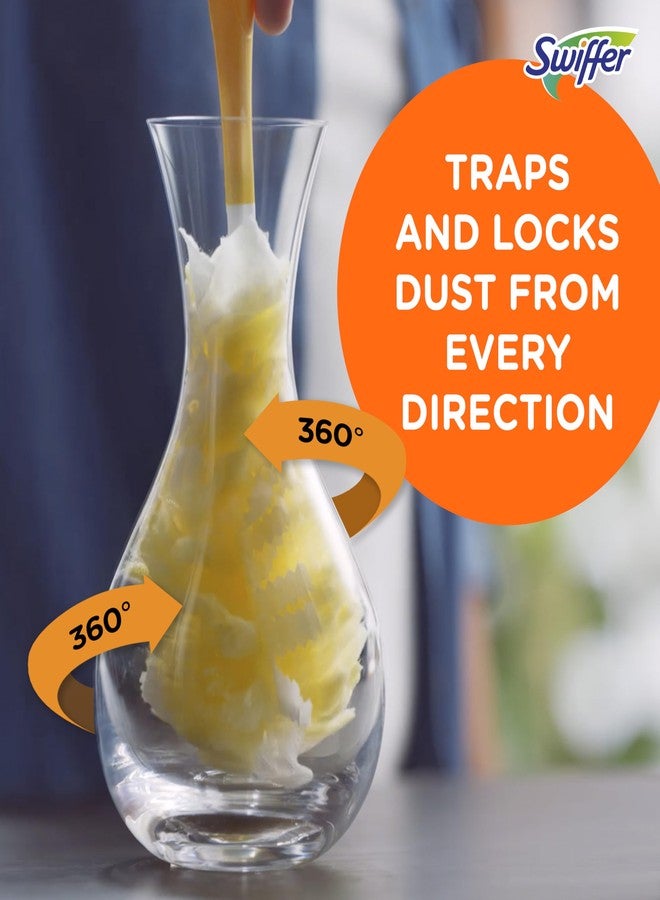 Swiffer Dusters Refill for Cleaning, Feather & Microfiber Duster Disposable Alternative, for Dusting Furniture, Blinds, Ceiling Fans, Walls, Helps Remove Allergens, Lavender, 18ct - Image 5