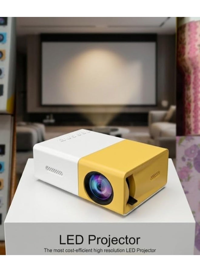 Home and outdoor cinema projector - High definition with modern multi-color lighting technology - Image 2
