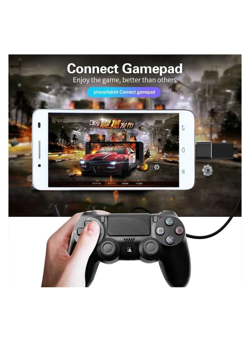 Generic OTG charging adapter with a charger port from Type C to USB for charging and data transfer  Type C to USB, male to female, card reader, computer and laptop  - Image 5