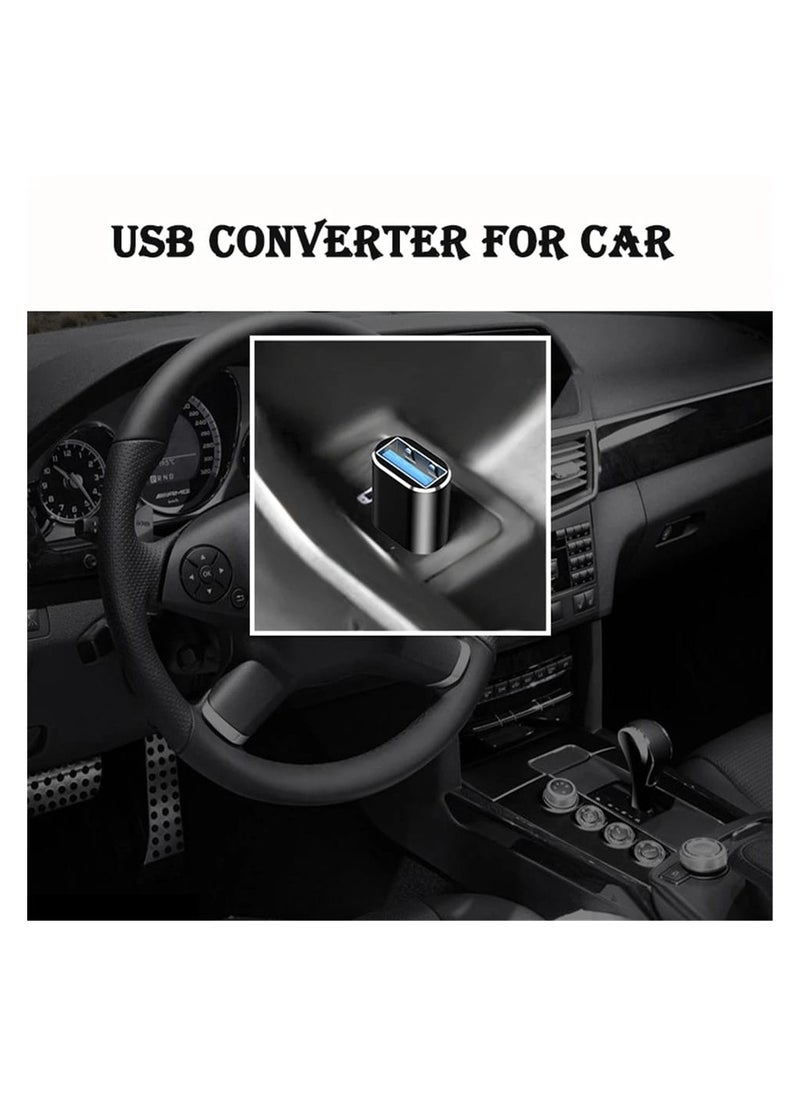 ماركة غير محددة - محول شحن OTG ب منفذ شاحن من  تايب سي الى يو إس بي للشحن ونقل البيانات  type c to usb من ذكر  الى أونثى وقارئ بطاقة كمبيوتر ولابتوب - Image 1