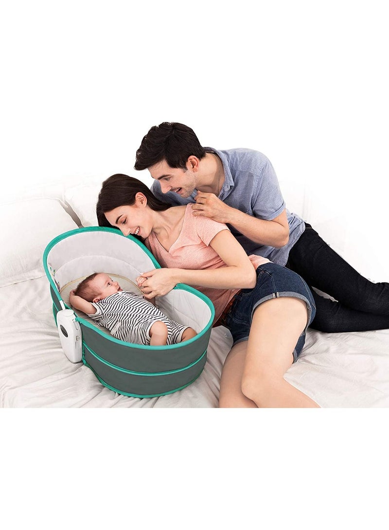 Baby electric baby cradle vibration portable crib automatic rocking chair comfort shaker basket  - Image 4