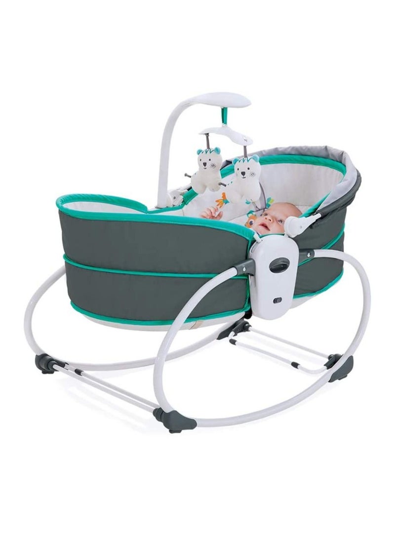 Baby electric baby cradle vibration portable crib automatic rocking chair comfort shaker basket  - Image 2