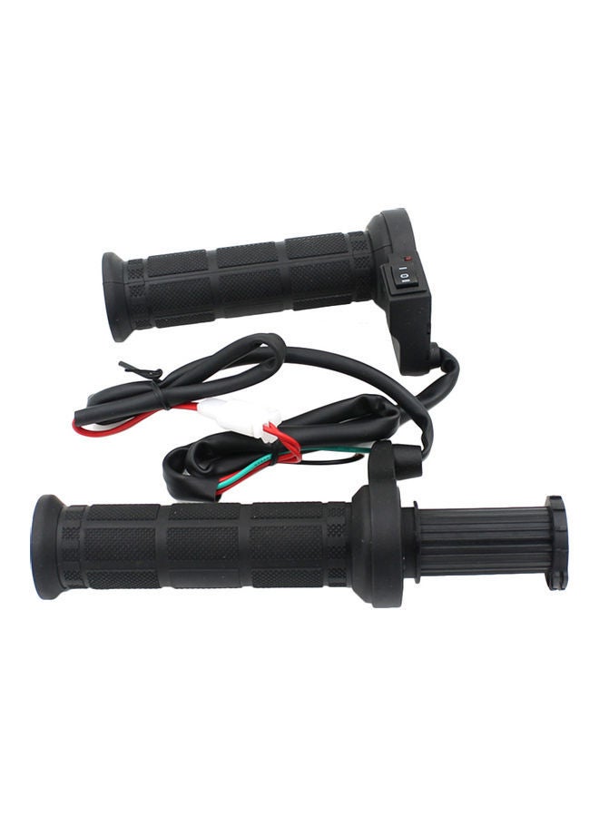 NIBEMINENT 2-Piece Motorcycle Electric Heating Handlebar Warmer With Switch Control  - Image 4