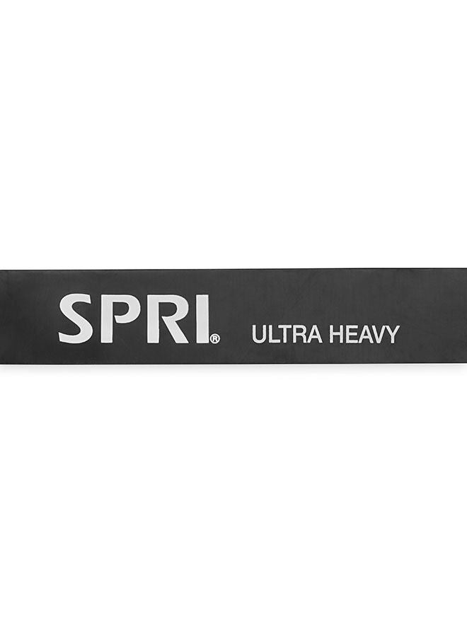 SPRI Resistance Tubing Ultra Heavy  Professional Strength Tubing With Comfort-Grip Handles & Exercise Guide - Image 2