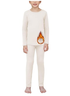 RATSAW Thermal Underwear Set for Kids Children's Thermal Set Long Johns Underwear for Boys Girls Thermal Top and Bottom Set for Winter Thermo Base Layer  - Image 2