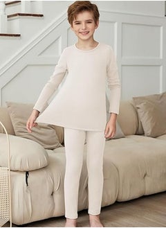RATSAW Thermal Underwear Set for Kids Children's Thermal Set Long Johns Underwear for Boys Girls Thermal Top and Bottom Set for Winter Thermo Base Layer  - Image 4