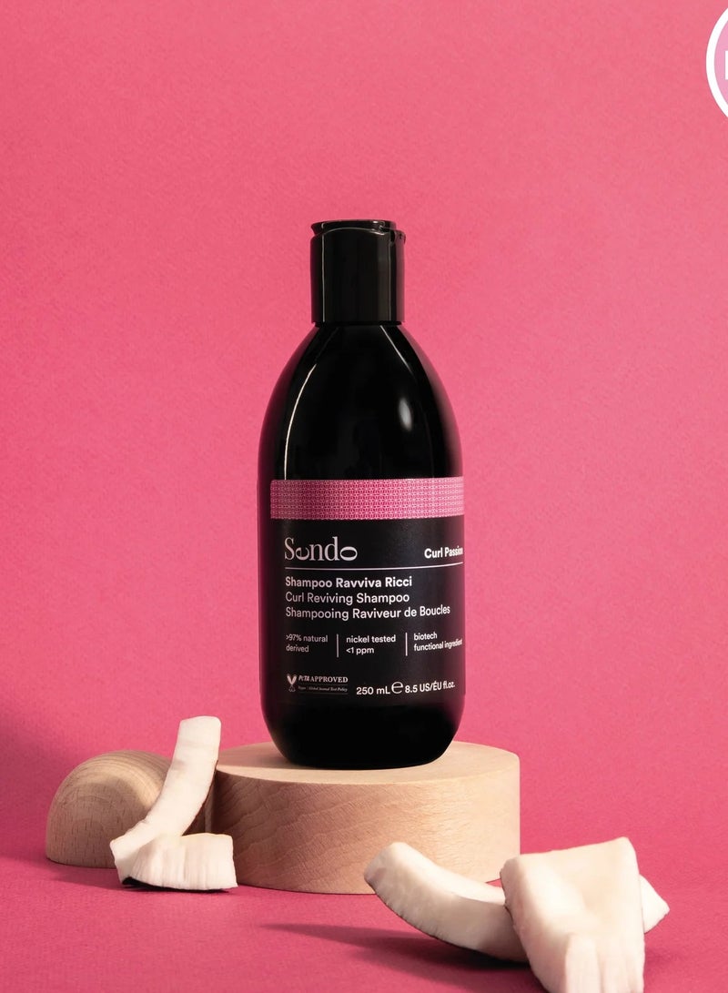 Sendo Curl Passion Curl Reviving Shampoo Frizz-Free Hair 250ml - Image 3