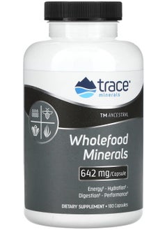 Trace Minerals TM Ancestral, Wholefood Minerals, 642 mg, 180 Capsules 