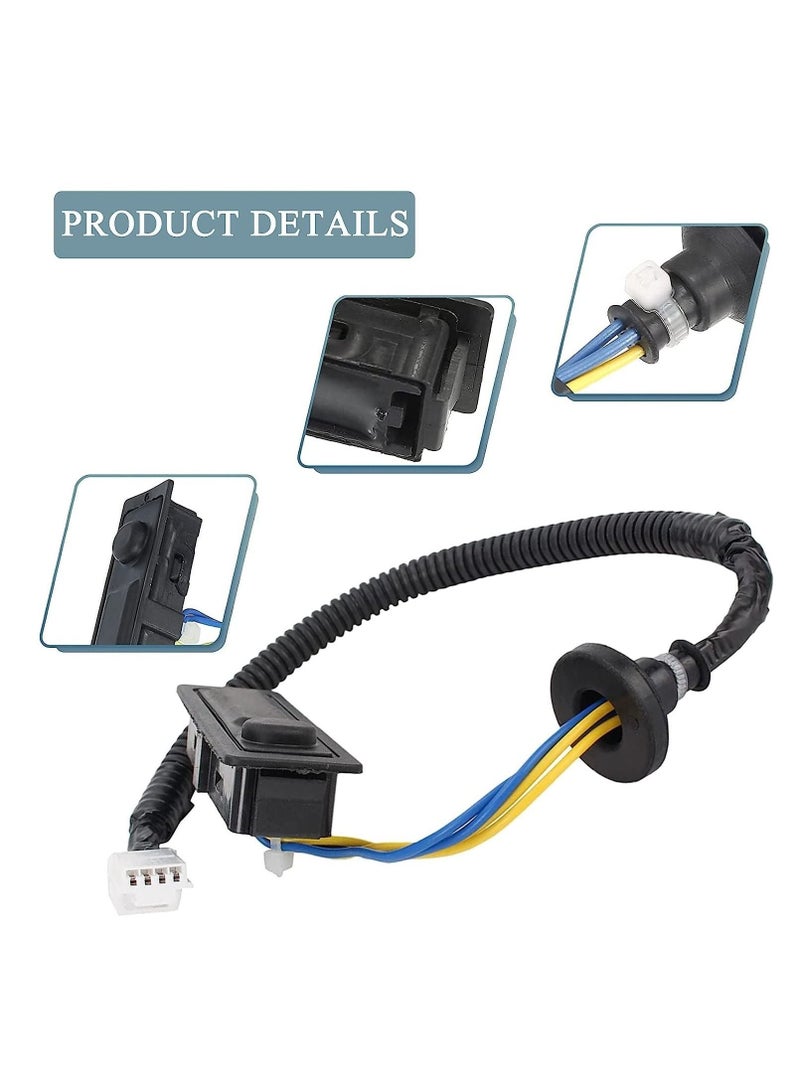 MUNTAQI High-Quality and Reliable Rear Liftgate Trunk Open Release Switch for Nissan Pathfinder 2014-2019 √¢‚Ç¨‚Äú Compatible Replacement for Tailgate Lid Switch 25380-3JA0A - Image 5