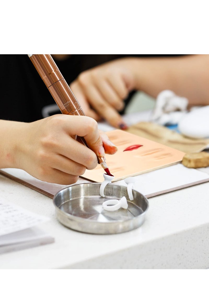 Excefore Lip Practice Skin, 3 Pcs 3D Microblading Silicone Fake Skins for Lips Permanent Makeup - Image 3