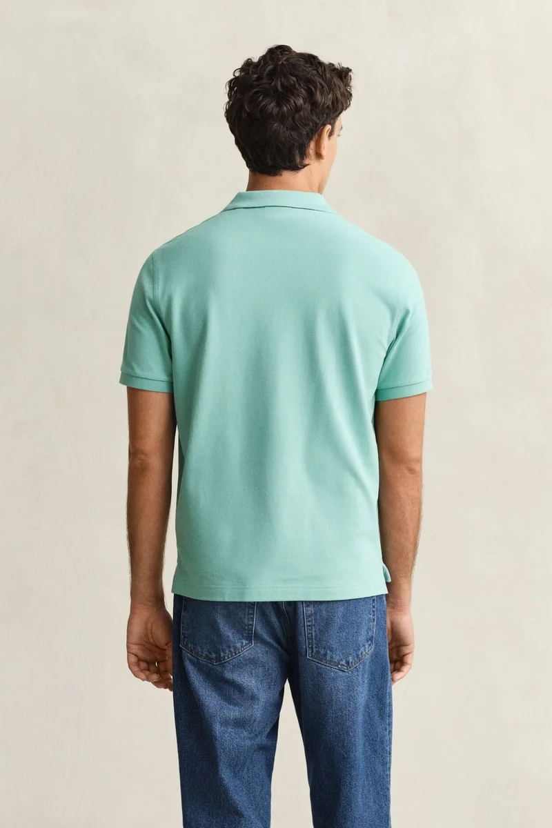 GANT  Regular Shield Short SleevePique Polo for Men | Best Price UAE