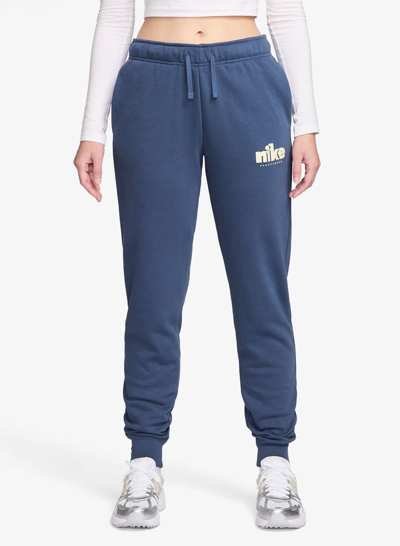 نايكي بنطلون رياضي برسومات قطنية من نايكي كلوب فليس - Image 1