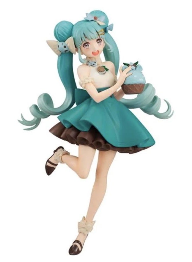 Furyu Hatsune Miku: Chocolate Mint Sweet Sweets Series Figure, Multicolor - Image 1