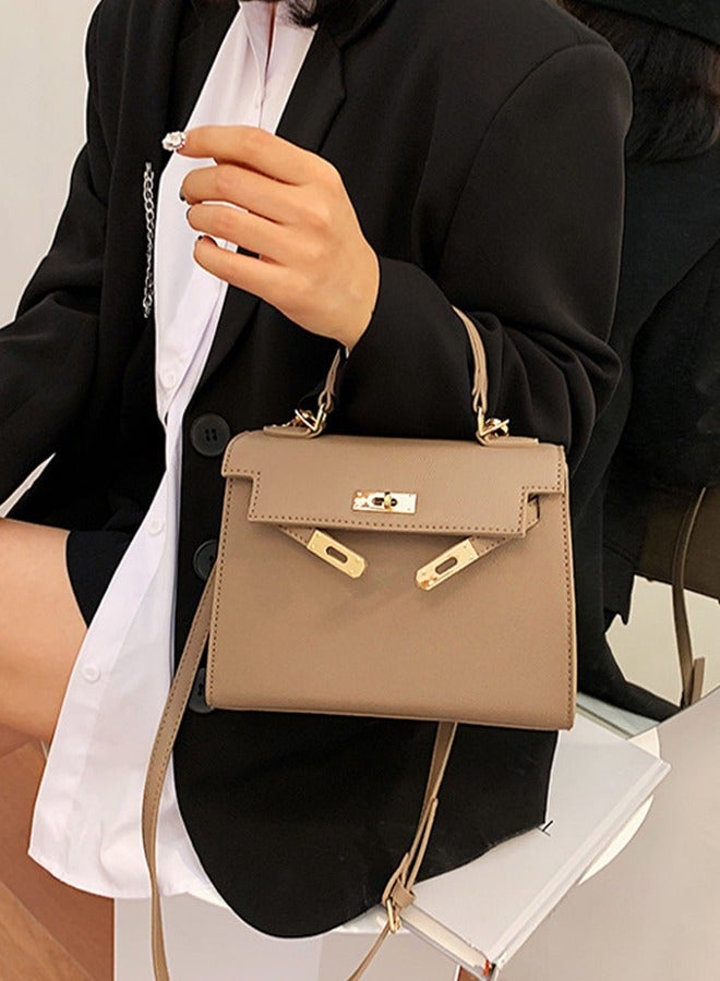 Women's PU Leather Multifunctional Crossbody Bag - Adjustable Strap, Retro Design, Perfect for Daily Use and Special Occasions Brown - Image 1