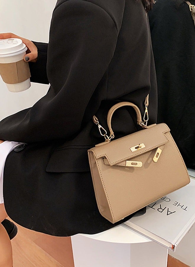 Women's PU Leather Multifunctional Crossbody Bag - Adjustable Strap, Retro Design, Perfect for Daily Use and Special Occasions Brown - Image 2