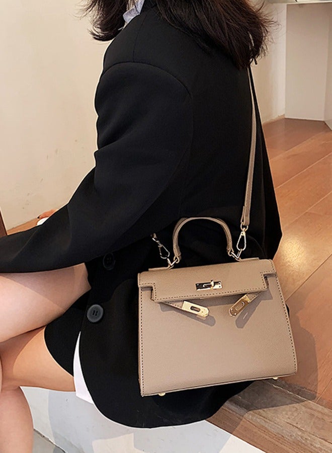 Women's PU Leather Multifunctional Crossbody Bag - Adjustable Strap, Retro Design, Perfect for Daily Use and Special Occasions Brown - Image 4