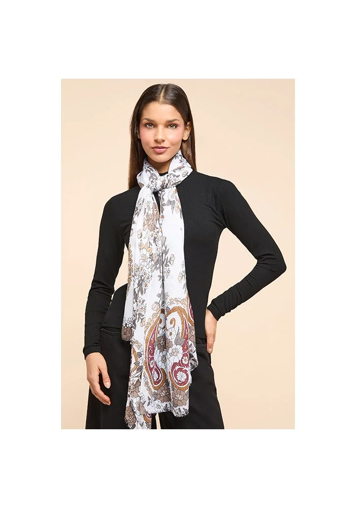 R&b  Paisley Patterned Scarf for Women | Best Price UAE