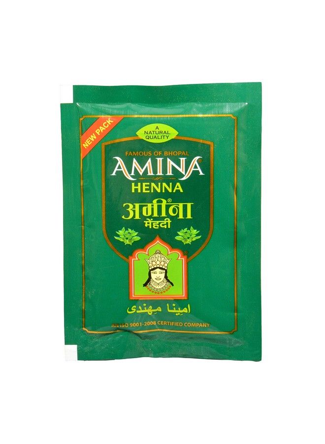 Amina Herbal Henna Mehndi Powder Green500 G (Pack Of 20) - Image 2