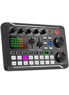 Professional LIVE Sound Card Mixer F998 and Audio Interface with DJ Mixer Effects and Voice Changer,Podcast Production Studio Equipment, Prefect for Streaming/Podcasting/Gaming - pzsku/ZA02D3224FB7822DFCDDEZ/45/_/1691338685/72a8571c-4b6f-4f1a-ad25-6ff3e30cb26c