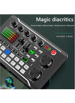 Professional LIVE Sound Card Mixer F998 and Audio Interface with DJ Mixer Effects and Voice Changer,Podcast Production Studio Equipment, Prefect for Streaming/Podcasting/Gaming - pzsku/ZA02D3224FB7822DFCDDEZ/45/_/1691338697/d8e78cd3-d7f3-4b5d-9ee8-8277fccfec69