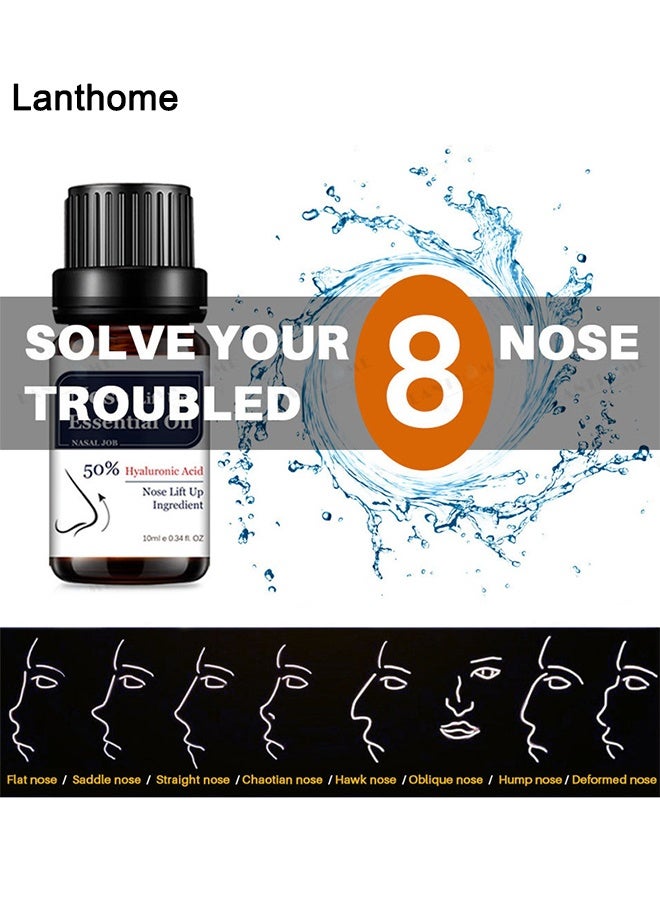 Lanthome Nose Lift Up Essential Oil-Natural Plant Extracts Promote Regeneration Of Cartilage In The Nose 10ML  - Image 4